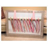 Dimensional Paper Artwork Framed in Plexiglass Box, Signed by Artist Greg Copeland