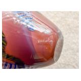 Abstract Art Glass Vase, Signed by Artist