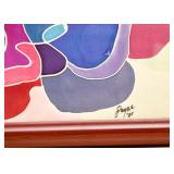 Framed Original Artwork by Joyce Brodsky (2001)