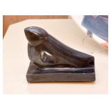 Phallic Stone Sculpture, Signed