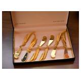 Gold Plated Spreaders / Utensils