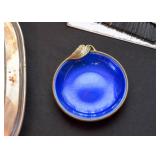 Blue Enameled Bowl