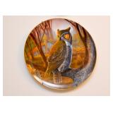 Collectible Owl Plate