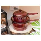 Purple Glass Cookware