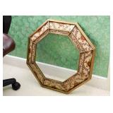 Beveled Octagonal Glass Frame