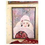 Framed Original Artwork by Joyce Brodsky (2007)