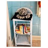 White Wicker Shelf, Women