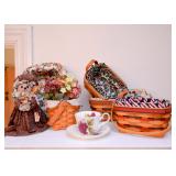 Longaberger Baskets, Vintage Teacup