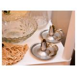 Vintage Aluminum Candlesticks