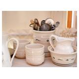 Ramekins, Bowls, Pitcher, Utensil Holder, Kitchen Utensils
