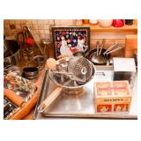Kitchen Utensils, Cookie Sheets, Recipe Boxes