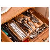 Stainless Steel Flatware (Bamboo Design)