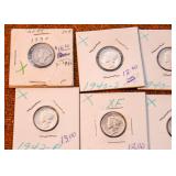 Mercury Silver Dime Coins