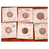 Copper Plated Penny & Coins 