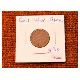 US Civil War Token