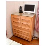 Mid Century Modern Highboy Dresser / Chest of Drawers by R-Way  