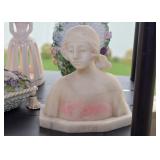 Antique Alabaster / Marble "Ruth" Bust