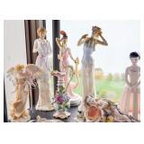 Royal Doulton Lady Figurines, Antique Porcelain Urn, Angel Figurine