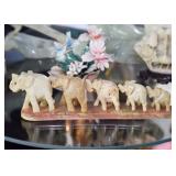 Soapstone Elephant Carving