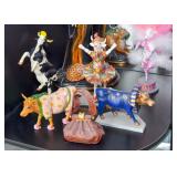 Decorative Cow Figurines