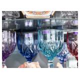 Colorful Waterford Marquis Wine Glasses (Set of 4)