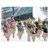 Collection of Chinese Porcelain Miniature Figures