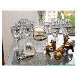 Stemware, Crystal Ice Bucket, Home Decor