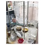 Crystal & Glassware, Coasters, Lobster Serving Dish, Vases, Pitchers