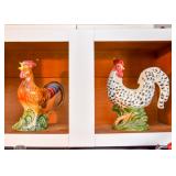 Ceramic Chicken Figures