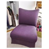 Purple Slipper Chair