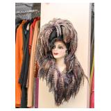 Ceramic Lady Wall Sculptures / Decor