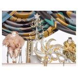 Porcelain Harlequin /Jester Dolls & Doll Chairs, Harlequin Mask, Christmas Decor