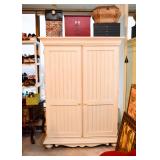 Cottage Chic Armoire / Wardrobe