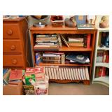 Wood 3-Tier Bookshelf, Books, Duck Decoys