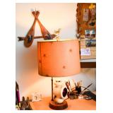 Unique Table Lamp (made from lantern)