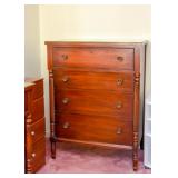 Vintage Highboy Chest of Drawers