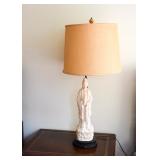 Vintage Chinese Blanc de Chine Table Lamp
