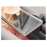 Modern Metal & Glass End Table