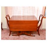 Vintage Drop Leaf Dining Table & Chairs