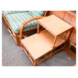 Vintage Bamboo Side / End Table