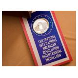1973 Illinois American Revolution Bicentennial Medallion
