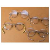 Vintage Wire-Rimmed Eyeglasses