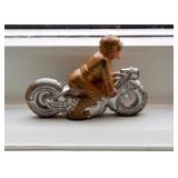 Cast Iron Motorcycle Toy