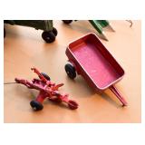 Vintage Tractor Toy with Accessories