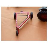 Vintage Tractor Toy with Accessories