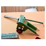 Vintage Tractor Toy with Accessories