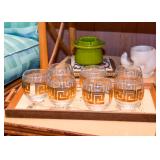 Vintage Barware / Bar Glasses