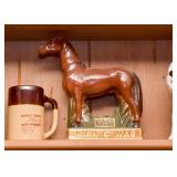 Decorative Horse Whisky / Liquor Bottle