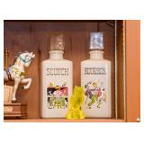 Vintage Decorative Liquor Bottles