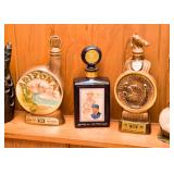 Vintage Decorative Liquor Bottles